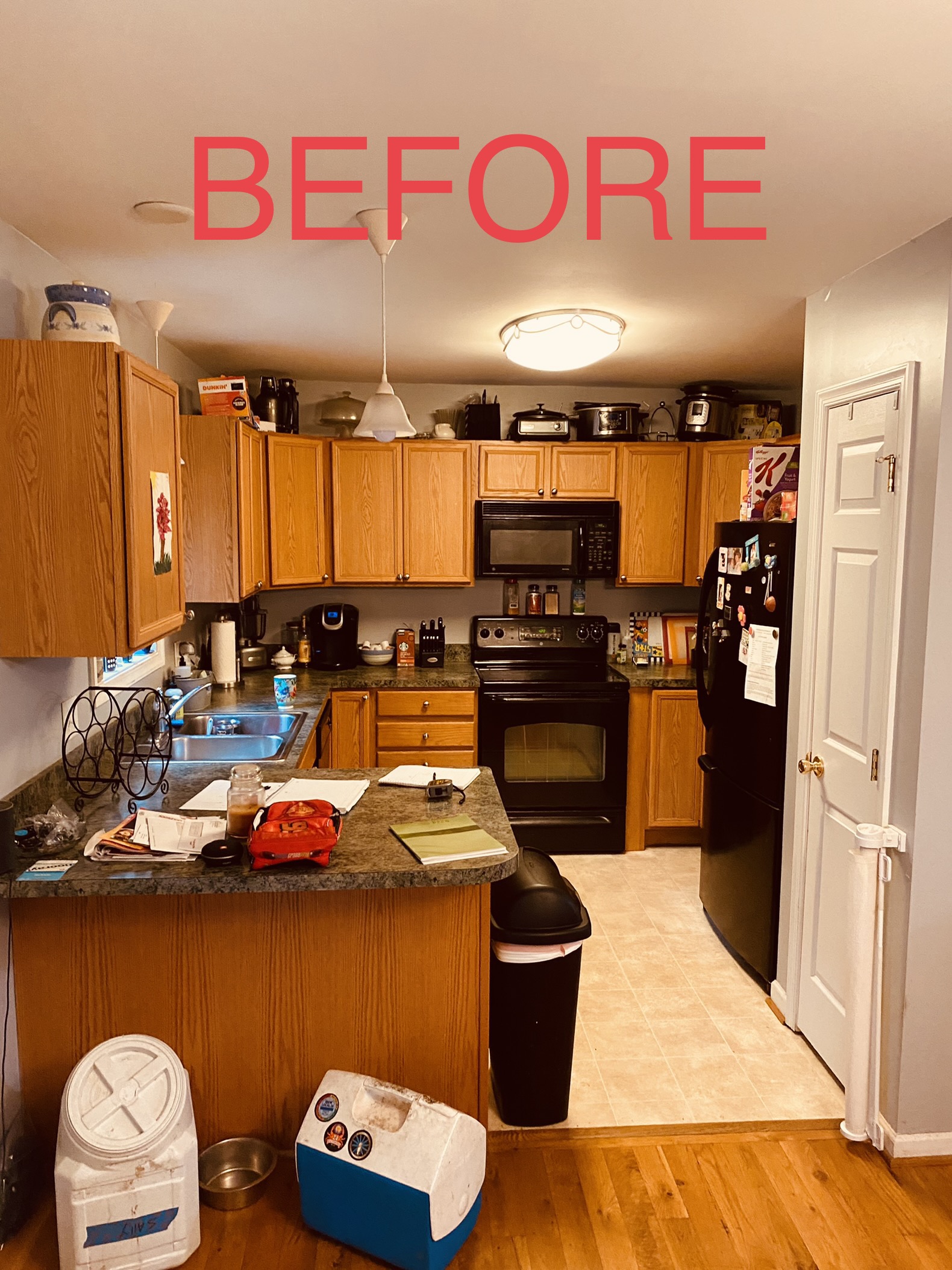 Contemporary Transitional Kitchen Remodel by Htown Kitchen & Bath project photo 3