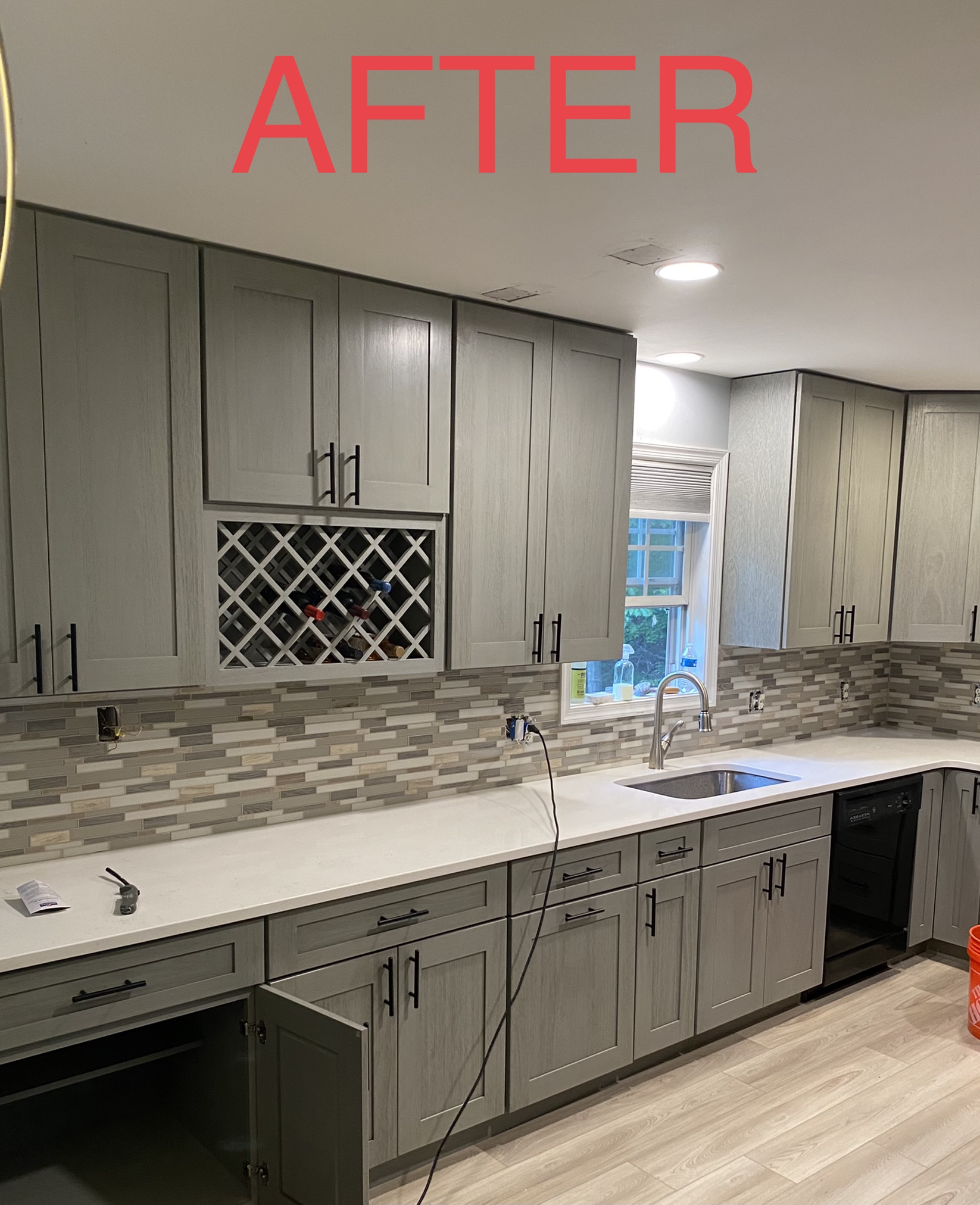 Contemporary Transitional Kitchen Remodel by Htown Kitchen & Bath project photo 5